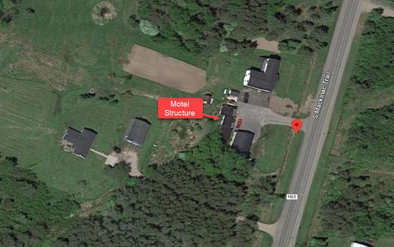 Undetermined Sault Ste Marie Motel - Aerial Map (newer photo)